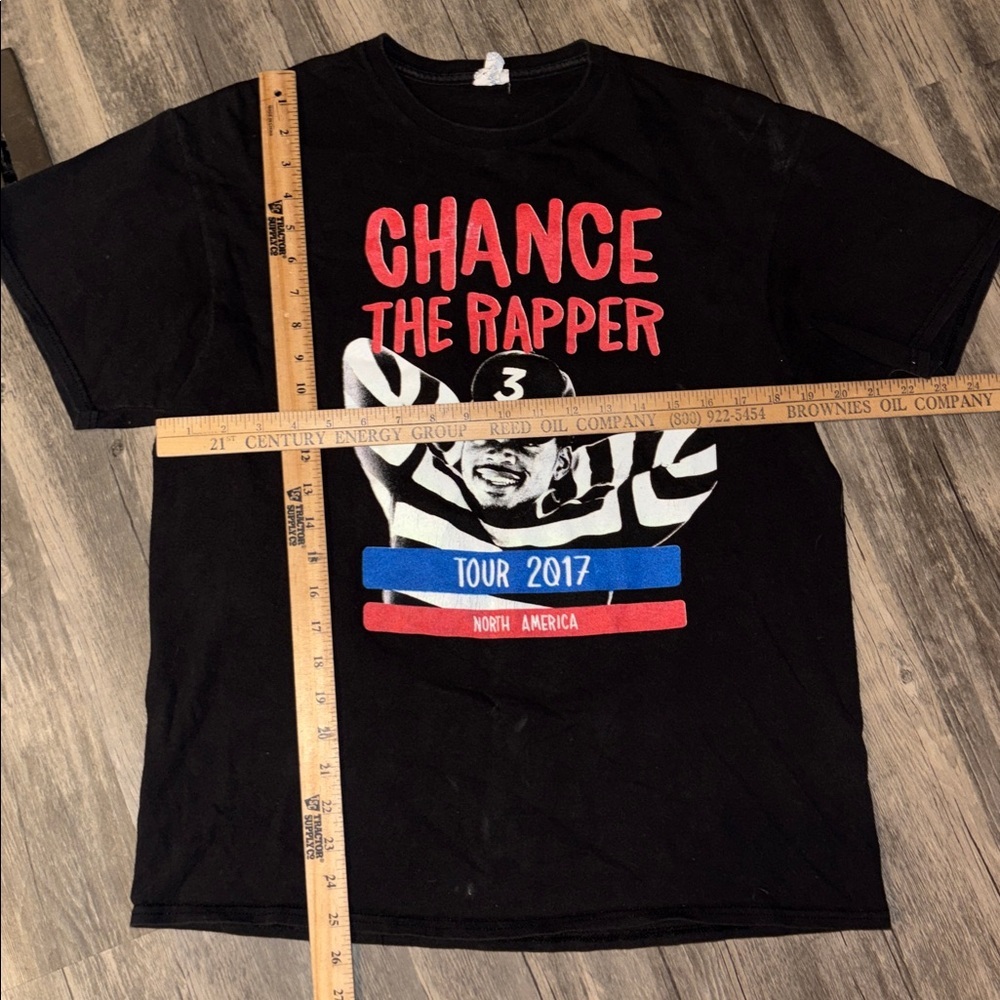 Chance The Rapper Large Be Encouraged Tour 2017 Large T Shirt Double Sided Clean - Picture 2 of 4